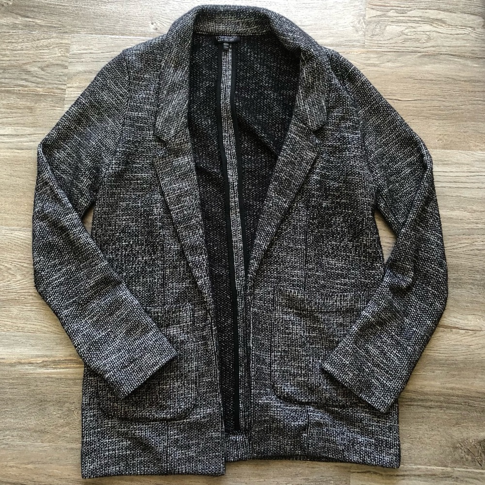 Nasty Gal Boyfriend Knit Blazer